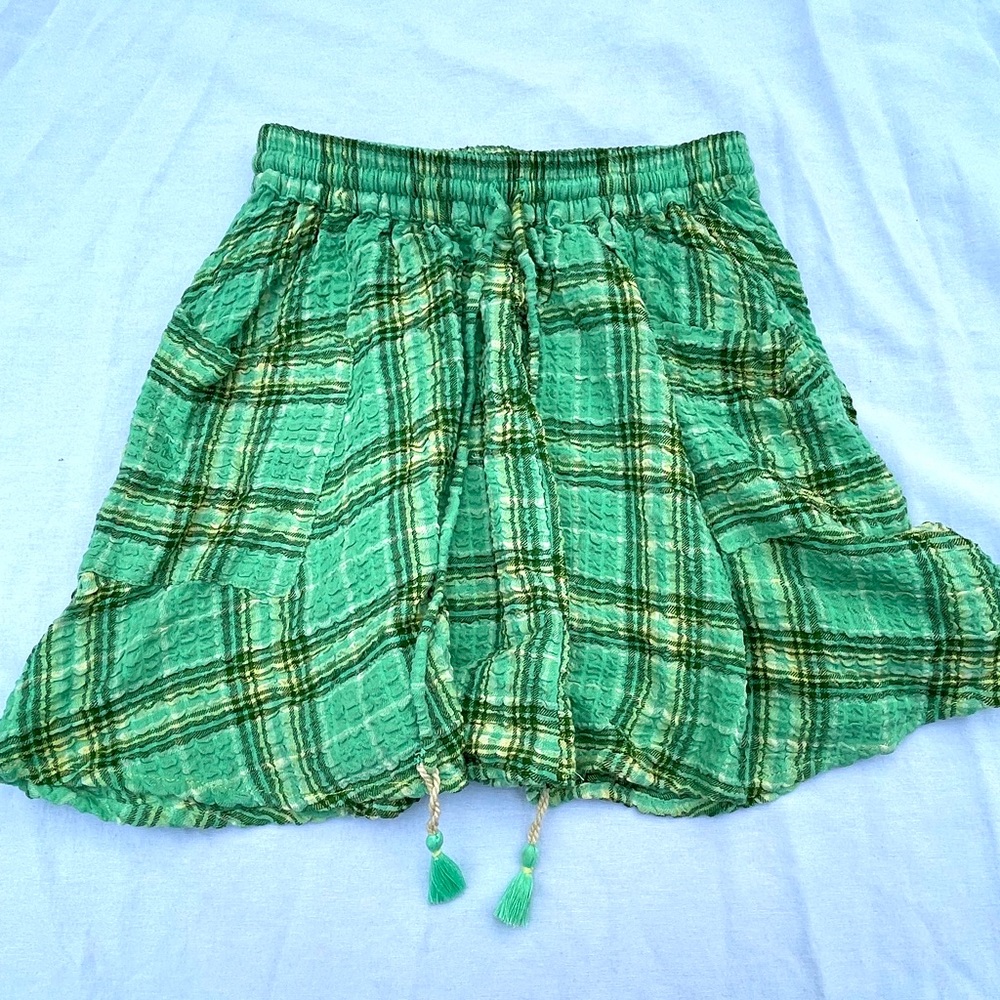 PLAID SKIRT